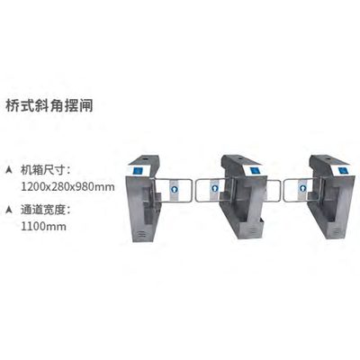 桥式斜角三辊闸
